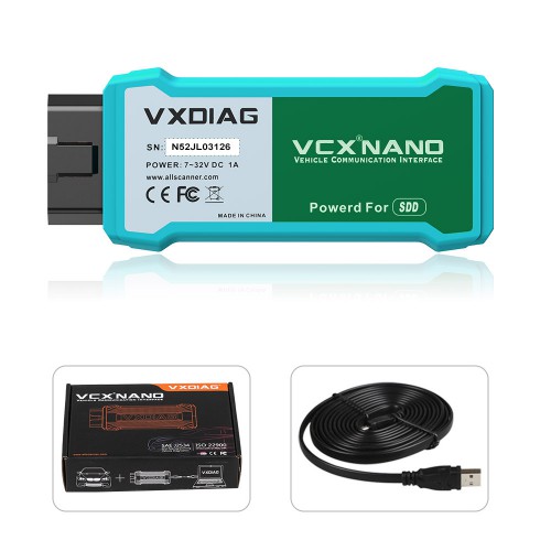 VXDIAG VCX NANO for Land Rover and Jaguar JLR SDD WIFI Version