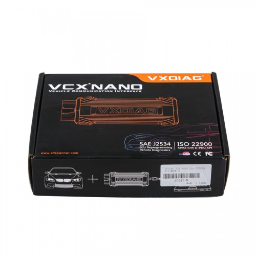 VXDIAG VCX NANO SAE J2534 WiFi Diagnostic Scanner for Toyota