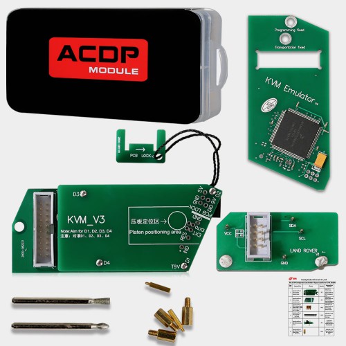 Yanhua Mini ACDP Module9 Land Rover Key Programming Support KVM from 2014-2018 Add Key & All Key Lost