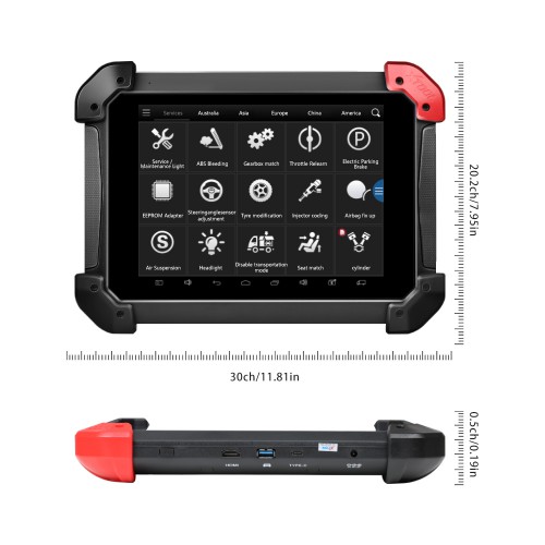 XTool PS90 Tablet Vehicle Diagnostic Tool Support Wifi and Special Function