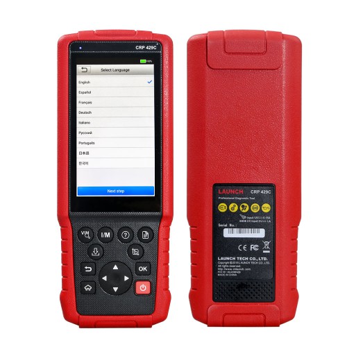LAUNCH X431 CRP429C OBD2 Code Reader Test Engine/ABS/Airbag/AT +11 Reset Function Lifetime Free Update