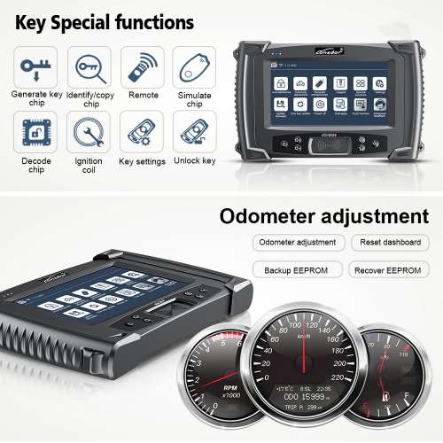 [No Tax] Lonsdor K518ISE Key Programmer Support VW 4th 5th IMMO& BMW FEM/EDC & Toyota H Chip Key Obtain Free Lonsdor LT20 Series Keys