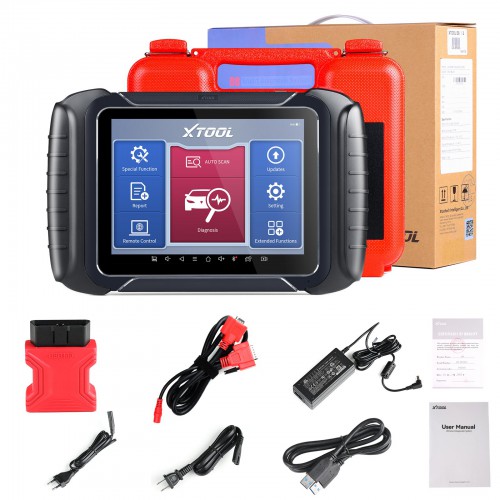2024 XTOOL D8 OBDII Automotive Diagnostic Tool With TPMS Bi-directional Functions Better than MK808 X431V 3 Years Free Update