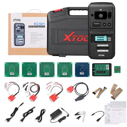 Original XTOOL KC501 Car Key and Chip Programmer Support MCU/EEPROM Chips Reading&Writing Work with X100 PAD3/PAD Elite/A80 Pro