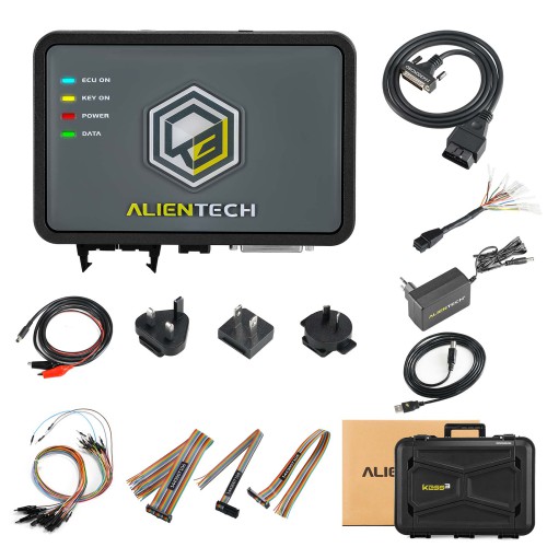Original ALIENTECH KESS V3 Master and Slave Version ECU and TCU Programming Tool via OBD, Boot and Bench without Software