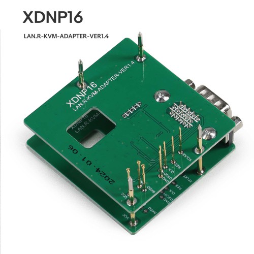 Xhorse XDNP16 for LANDROVER FOR KVM-ADAPTER-VER1.1 Solder-free Adapters for MINI PROG/KEY TOOL PLUS
