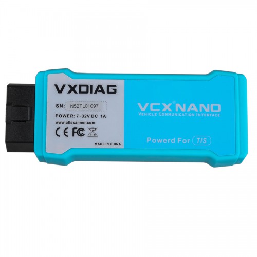 VXDIAG VCX NANO SAE J2534 WiFi Diagnostic Scanner for Toyota Techstream V17.10.012