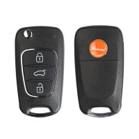 [EU Ship No Tax] Xhorse XKHY02EN Wire Remote Key For Hyundai Flip 3 Buttons 5pcs/lot Get 25 Bonus Points for Each Key