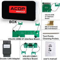 [No Tax] Yanhua Mini ACDP Basic Module with Volvo IMMO Key Programming Module Support Volvo 2009-2018 Add Key and All Key Lost