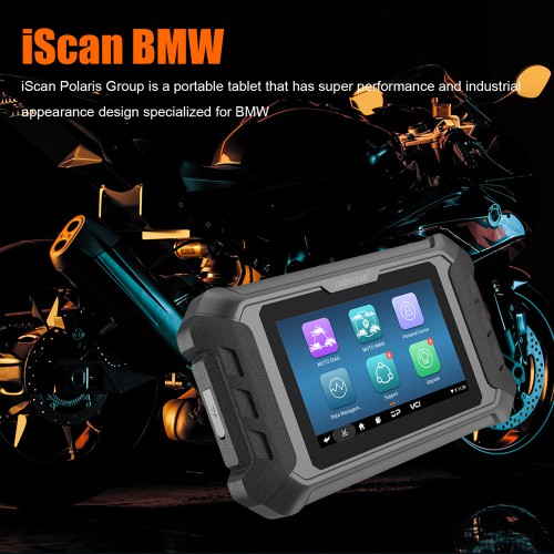 [No Tax] Wifi OBDSTAR iScan BMW Motorcycle Diagnostic Scanner Support Data Flow, Action Test