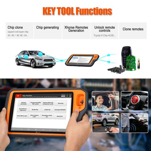 2024Xhorse XDKP00GL VVDI Key Tool Plus Pad Full Configuration All-in-one Security Solution for Locksmiths