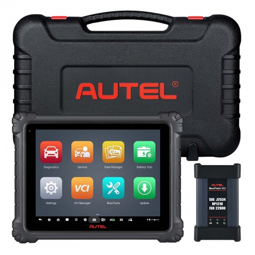 2024 Autel MaxiCOM Ultra Lite Bi-Directional Diagnostic Scanner with Topology Mapping and J2534 ECU Programming