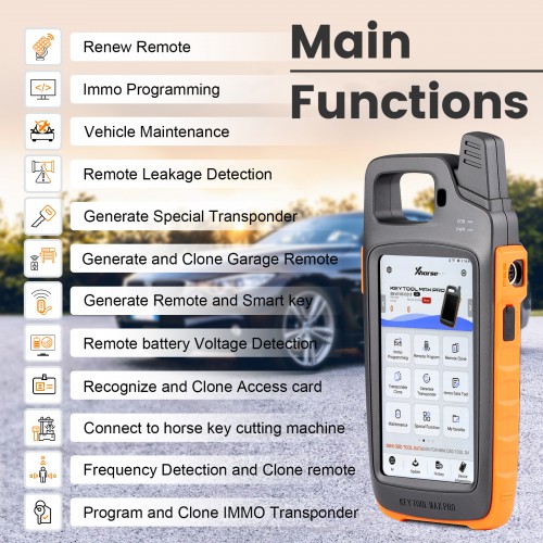 2024 Xhorse VVDI Key Tool Max Pro Remote Maker and Key Programmer Multi-Function Machine Support CAN-FD Protocol