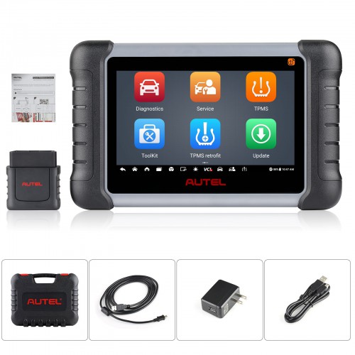 2024 Autel MaxiPRO MP808Z-TS MP808S-TS TPMS Relearn Pogramming Tool Newly Adds Battery Testing Function