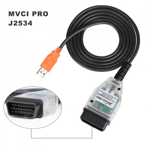 Auto 4% Off XHORSE MVCI PRO J2534 Vehicle Diagnostic Programming Cable PN：XDMVJ0