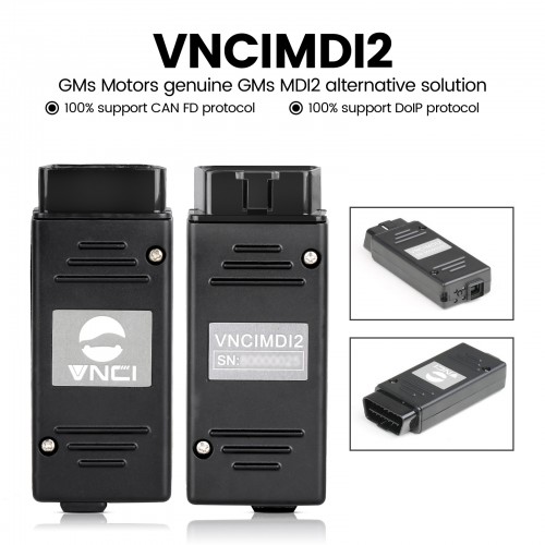 VNCI MDI2 Diagnostic Scanner Support CAN FD DOIP Protocol Compatible with Original Software