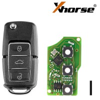 Xhorse XKB506EN Wire Remote Key 3 Buttons for VVDI VVDI2 Key Tool(English Version) 5pcs/lot Get 25 Bonus Points for Each Key