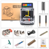 [3 Years Warranty] Xhorse Condor XC-MINI Plus II Automatic Key Cutting Machine Support Automotive Motorcycles Residential And Other General Keys