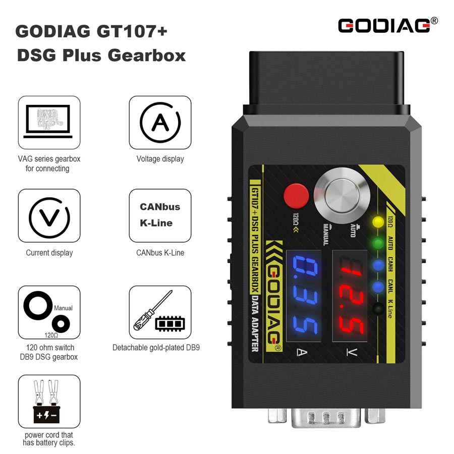 godiag gt107+ gearbox adapter
