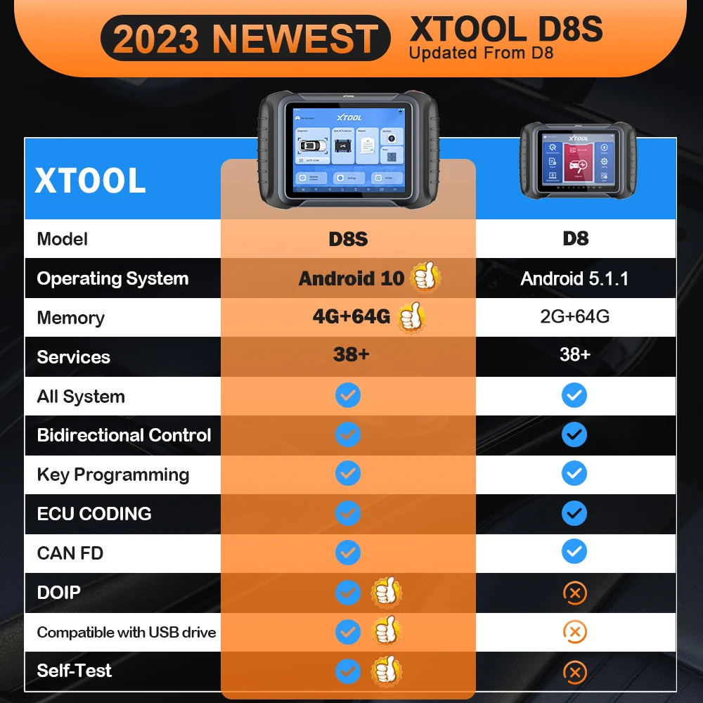 xtool d8s diagnostic tool