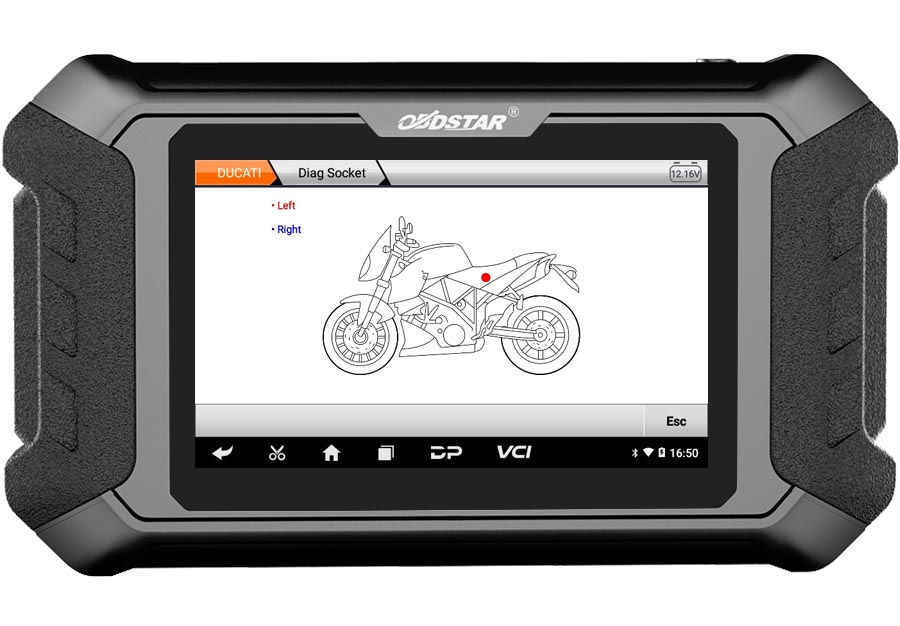 obdstar iscan ducati motorcycle scanner