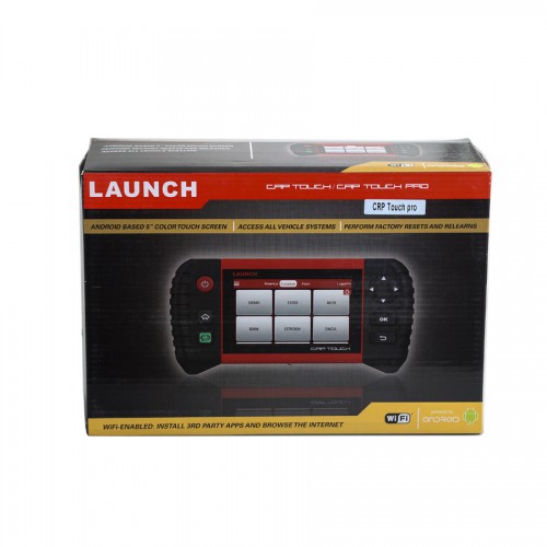 Launch Creader CRP Touch Pro 5.0" Android Touch Screen Service Reset Tool including Battery Registration/EPB/Oil Service Light