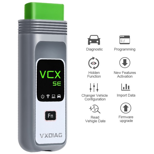 VXDIAG VCX SE for BMW with 500GB HDD WIFI OBD2 Diagnostic Tool Supports ECU Programming Online Coding