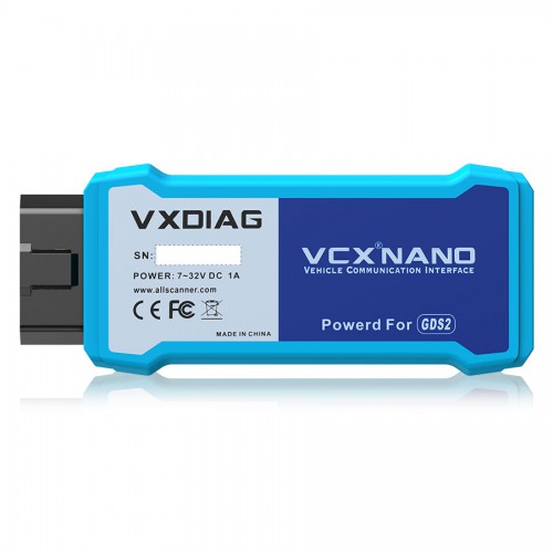 [Mega Sale EU Ship No Tax]Latest Version VXDIAG VCX NANO for GM/OPEL GDS2 Tech2Win Diagnostic Tool with WIFI