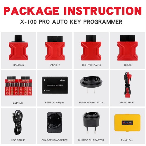 [No Tax] Original XTOOL X100 PRO2 Auto Key Programmer Including EEPROM Code Reader with Lifetime Free Update