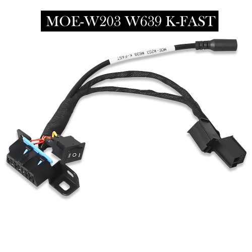 [EU Ship No Tax] Mercedes Locks OBD Test Line 7 pcs for W209/W211/W906/W169/W208/W202/W210/W639 EZS Cable works with VVDI MB Tool
