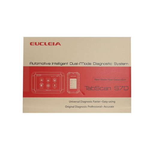 EUCLEIA TabScan S7D Auto Intelligent Dual-mode Diagnostic System