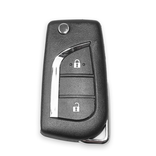 Xhorse XKTO01EN Universal Remote Key for Toyota 2 Buttons for VVDI Key Tool, VVDI2 (English Version) 5pcs/lot