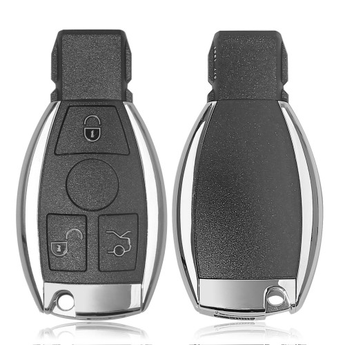 Xhorse XNBZ03EN VVDI BE Key Pro Plus Mercedes Benz Smart Key Shell 3 Button Complete Key Package Can exchange MB BGA token