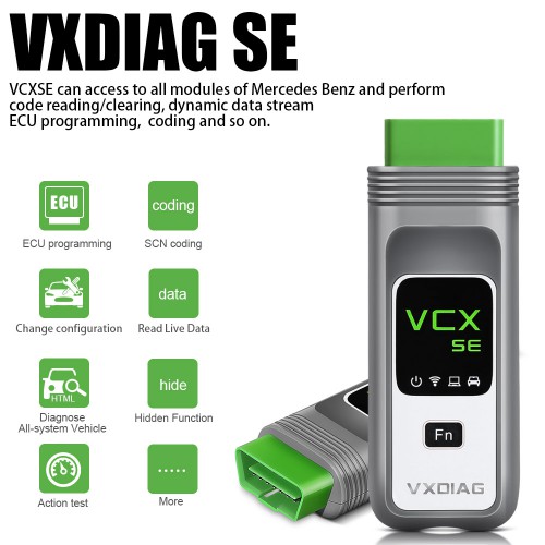 [Mega Sale EU Ship] V2022.9 VXDIAG VCX SE for Benz Support Offline Coding and Doip Open Donet License for Free
