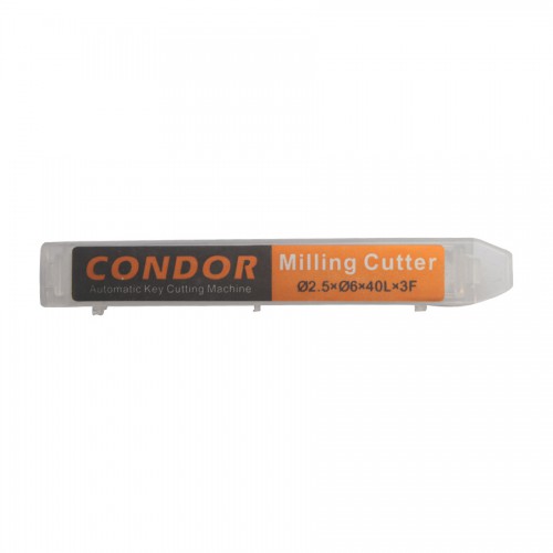 [EU Ship] 2.5mm Milling Cutter for CONDOR XC-MINI/XC-MINI Plus/Dolphin XP005/Dolphin XP007/XC-002 Key Cutting Machine