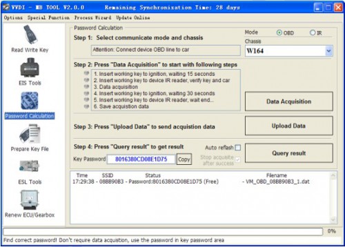 1 Year Unlimited Tokens for Xhorse VVDI MB BGA TOOL BENZ Password Calculation