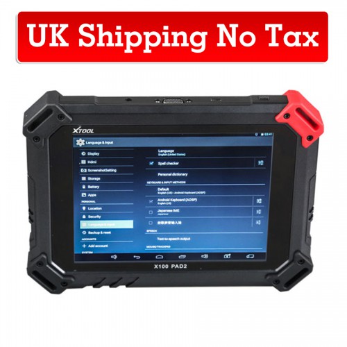 XTOOL X-100 PAD 2 Tablet Key Programmer Special Functions Expert Update Version Of X100 PAD