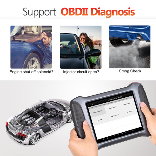 Xtool A80 Pro Automotive OBD2 Diagnostic Tool With ECU Coding and Key Programming Same as The H6 Pro Lifetime Free Update