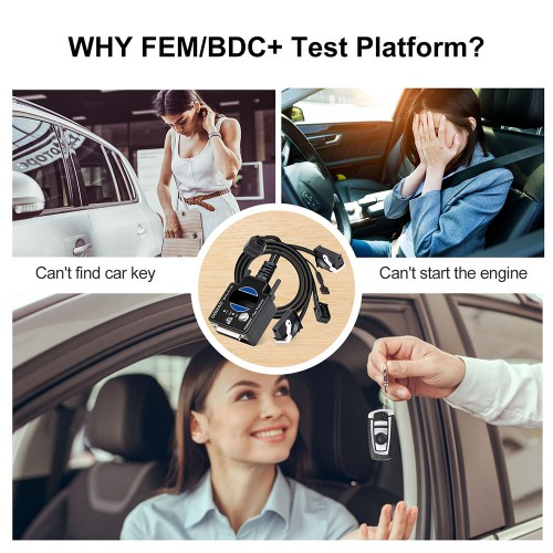 GODIAG FEM BDC Test Platform for BMW Works with Autel IM608/VVDI2/CGDI BMW/VVDI Key Tool Plus etc for Bench Connection