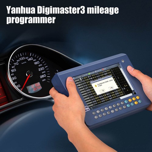 V1.8.2001.15 Original Yanhua Digimaster III D3 Odometer Correction Master No Tokens Limitation With 200 Free Tokens