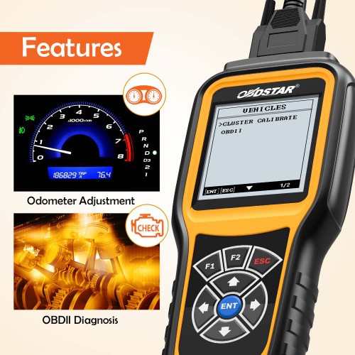 [EU Ship No Tax] OBDSTAR X300M Special for Odometer Adjustment and OBD2 Support Benz & MQB VAG KM Function
