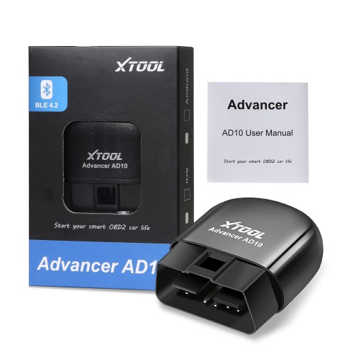 100% Original XTOOL AD10 ELM327 Advancer OBD2 Diagnostic Scanner