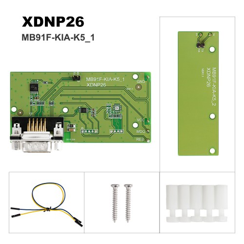[EU Ship] Xhorse XDNPP0CH 15pcs Solder-Free Adapters and Cables Full Set Work with MINI PROG and KEY TOOL PLUS