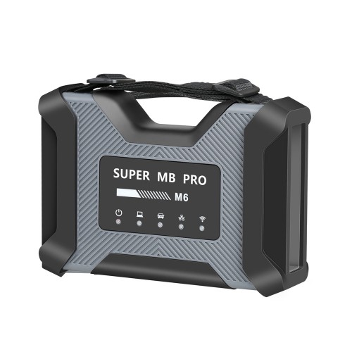 [EU Ship No Tax] V2021.12 Super MB Pro M6 Wireless Star Diagnosis Tool Full Package Support Doip with 512GB Software SSD
