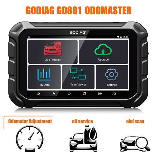 [No Tax] GODIAG GD801 ODOMASTER Meter Proffessional Mileage Correction Tool Better than OBDStar X300M