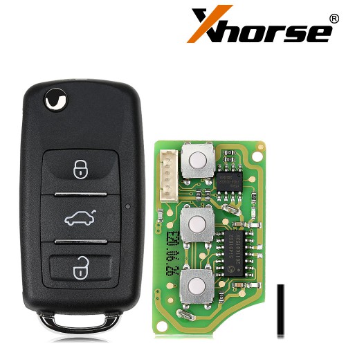 Xhorse XKB510EN Universal Remote Key B5 Type 3 Buttons 5pcs/lot Get 25 Bonus Points for Each Key