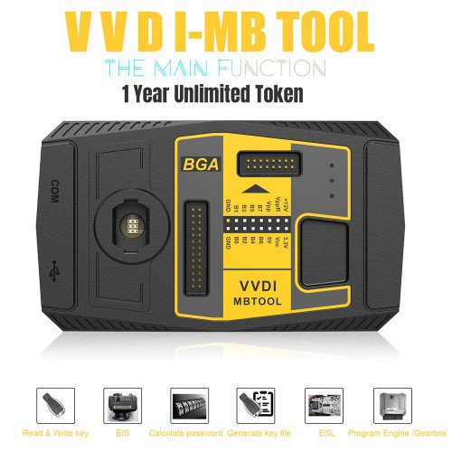 [EU Stock Clearance Sale] V5.1.1 Original Xhorse VVDI MB BGA Tool (with 1 Year Unlimited Tokens)
