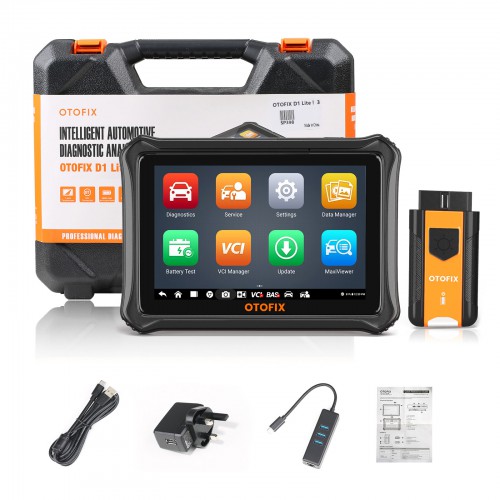 2024 OTOFIX D1 Lite Bidirectional Diagnostic Scan Tool, Bluetooth OBD2 Scanner,38+ Services, CANFD & DoIP Protocols, ABS Bleeding