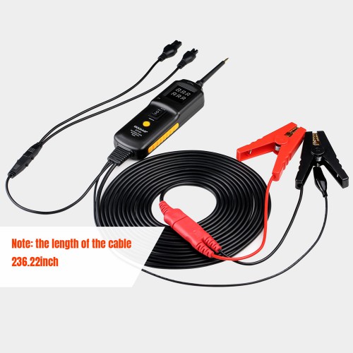 [EU Ship] GODIAG GT101 PIRT Power Probe DC 6-40V Vehicles Electrical System Diagnosis/Fuel Injector Cleaning/Testing/ Current Detection/Relay Test