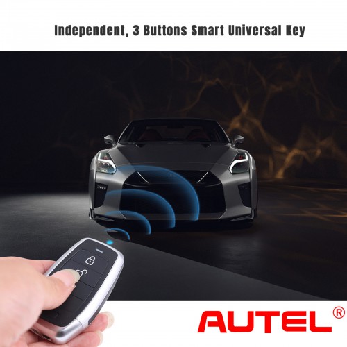 AUTEL IKEYAT003AL AUTEL Independent 3 Buttons Smart Universal Key